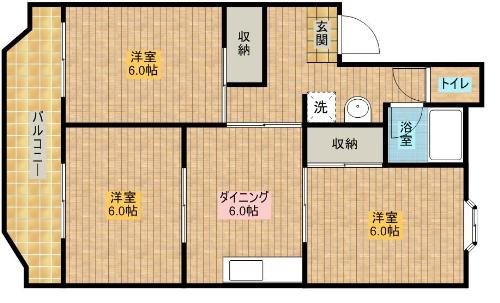 ベルメゾン和合 間取り