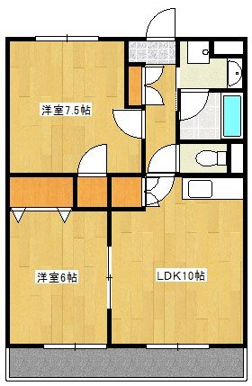 トップアイルⅡ 303号室 間取り