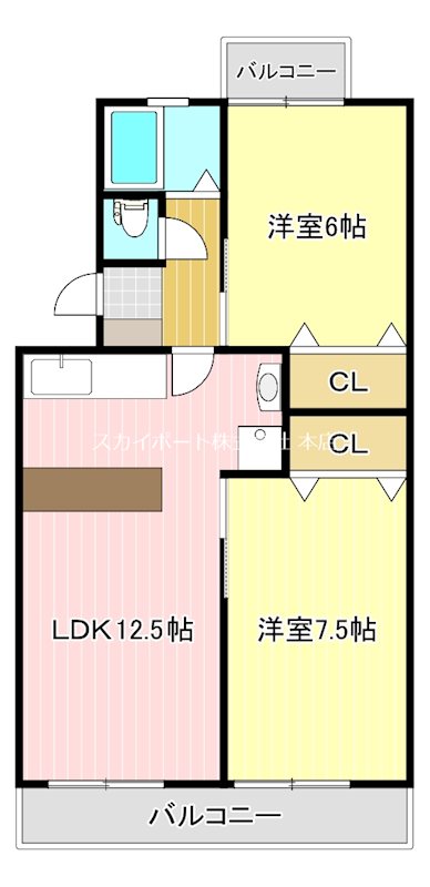 ニュービレッジ和合 間取り