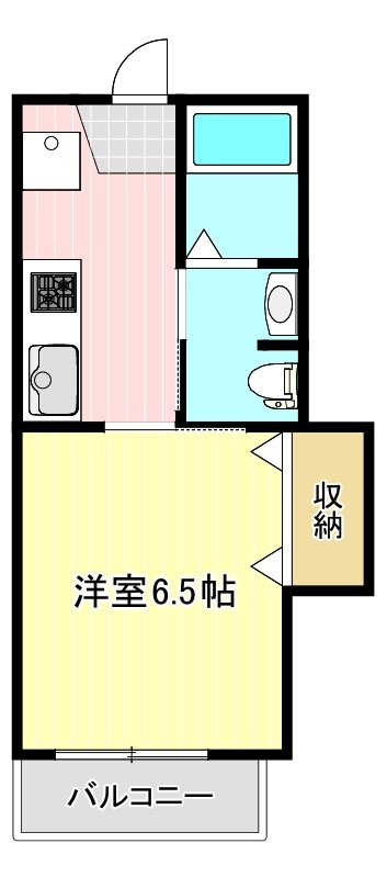 ドミール深谷Ｃ 201号室 間取り