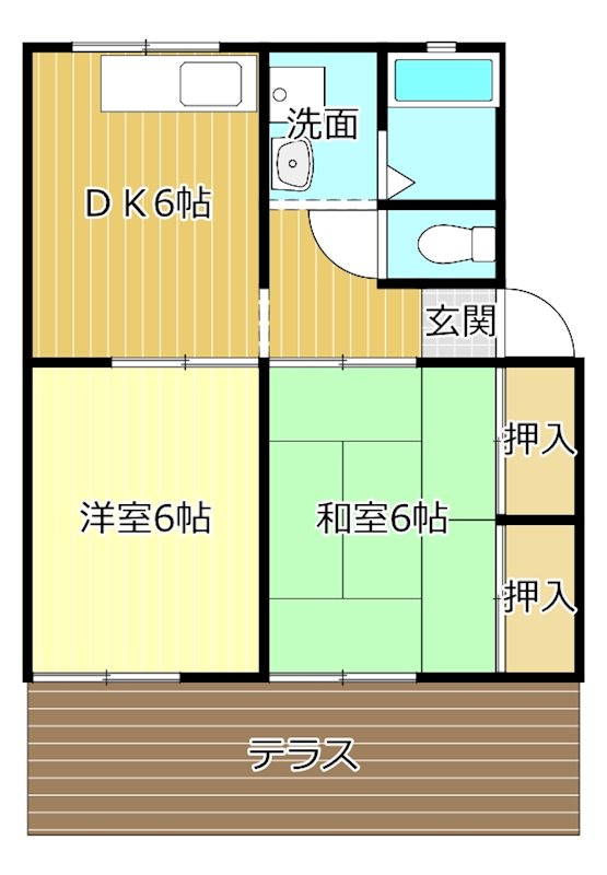 コスモス高丘 間取り
