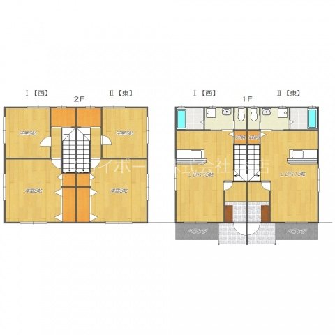 レジェンド 1号室 間取り