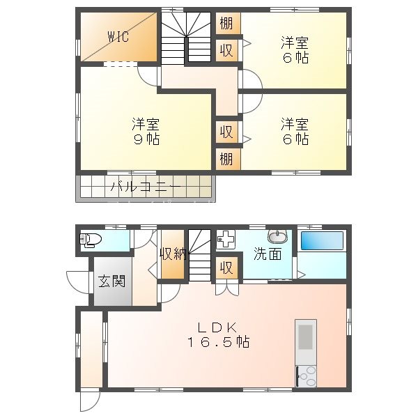 プランシェⅡ 間取り
