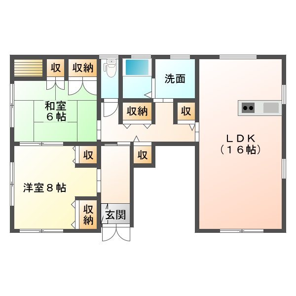 高丘北1丁目41-31戸建 間取り