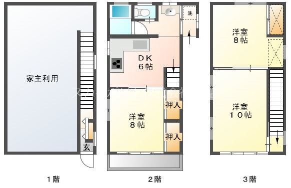 遠山様貸家 間取り