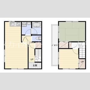 高丘北貸家 間取り