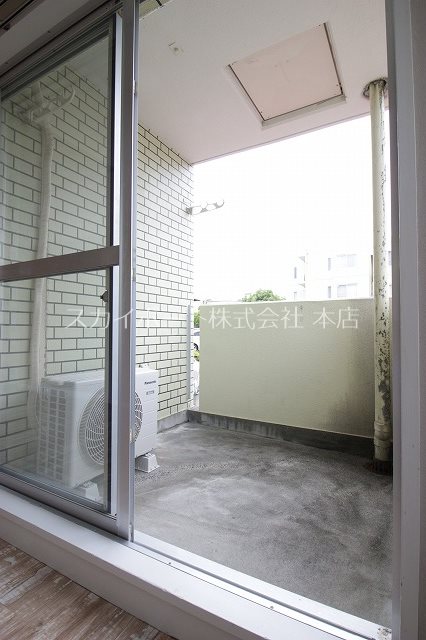 ライトアップ萩丘１番館 ベランダ
