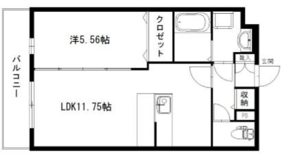 サウス・キアラ 303号室 間取り