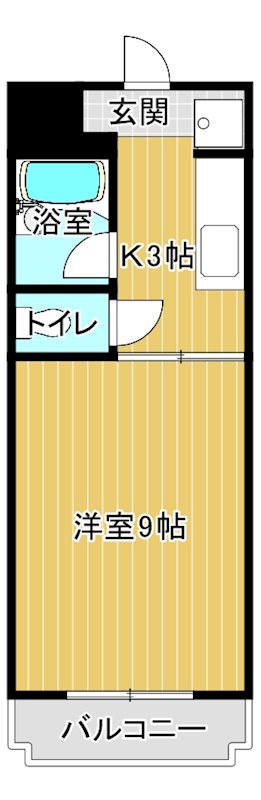 舘山寺ニューハイツ 303号室 間取り