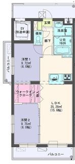ロゼッタ和合 103号室 間取り