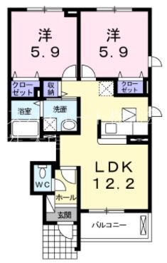 はばたきＢ 間取り