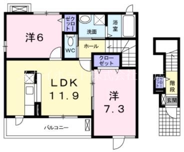 ノース・カームリー 間取り