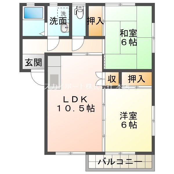 サンライズ三方原 間取り