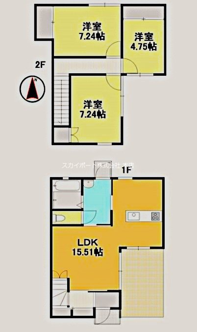 キャレブラン上島 間取り