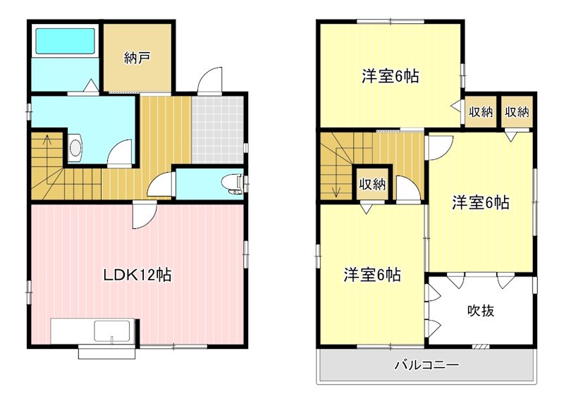 上島７丁目貸家 間取り