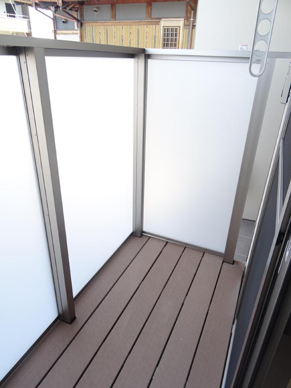 メゾンしらいし ベランダ