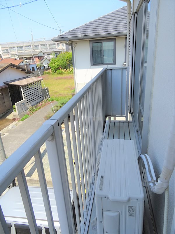 オチハイツ ベランダ