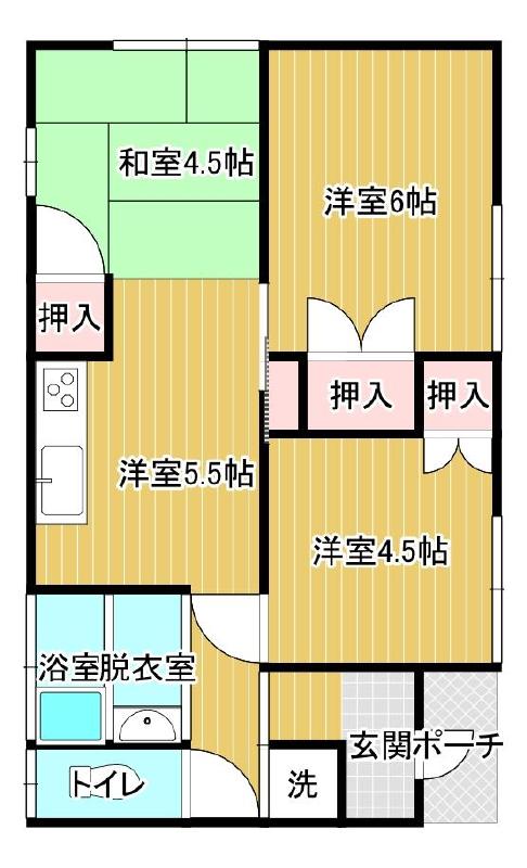 藤本住宅 間取り