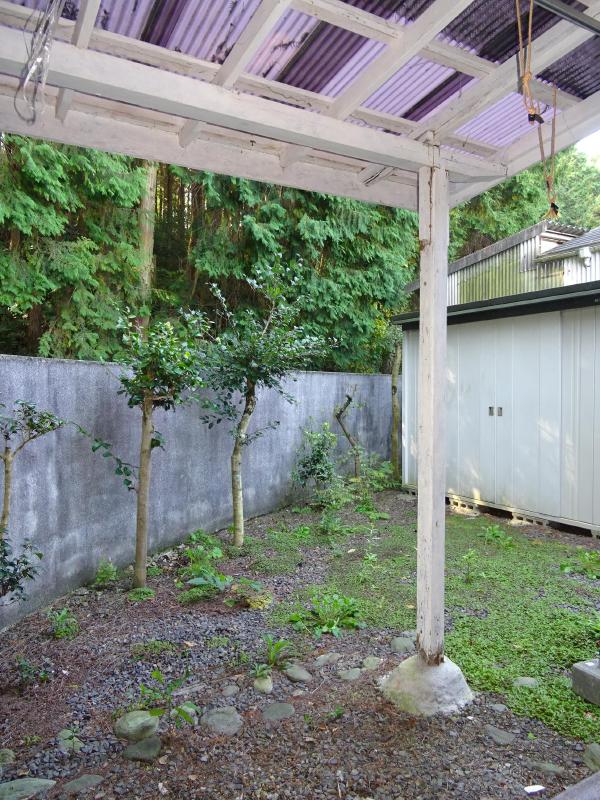 第３五十嵐団地　借家 ベランダ