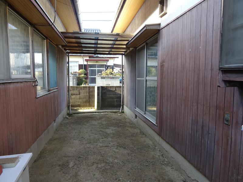 秦借家 ベランダ