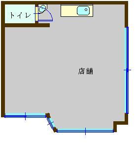 越智テナント（常盤町） 間取り