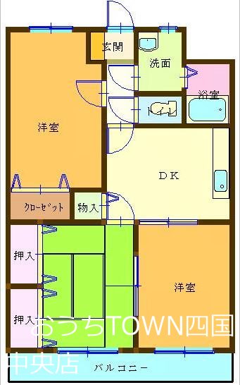 サカエマンション 101号室 間取り