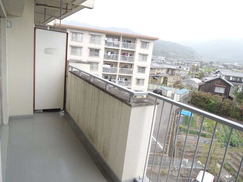 徳和マンション ベランダ