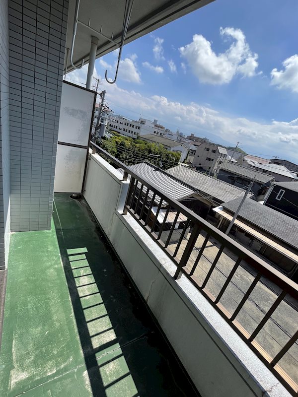 和田マンション ベランダ