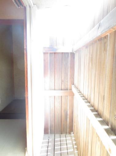 青木貸家 ベランダ