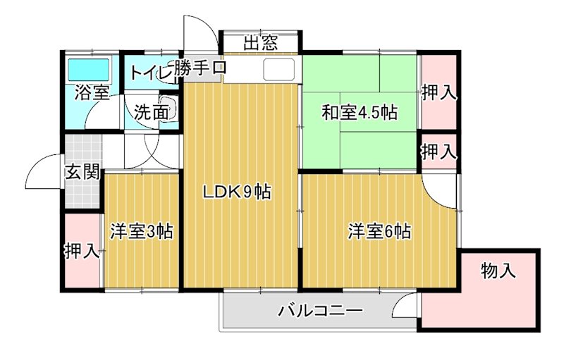 仙波ＳＳ貸家 間取り