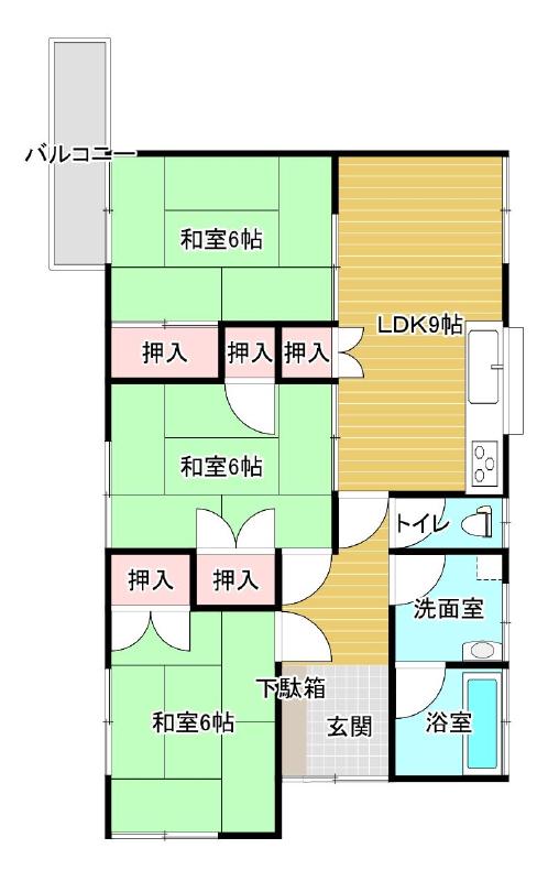 曽根一戸建 間取り図