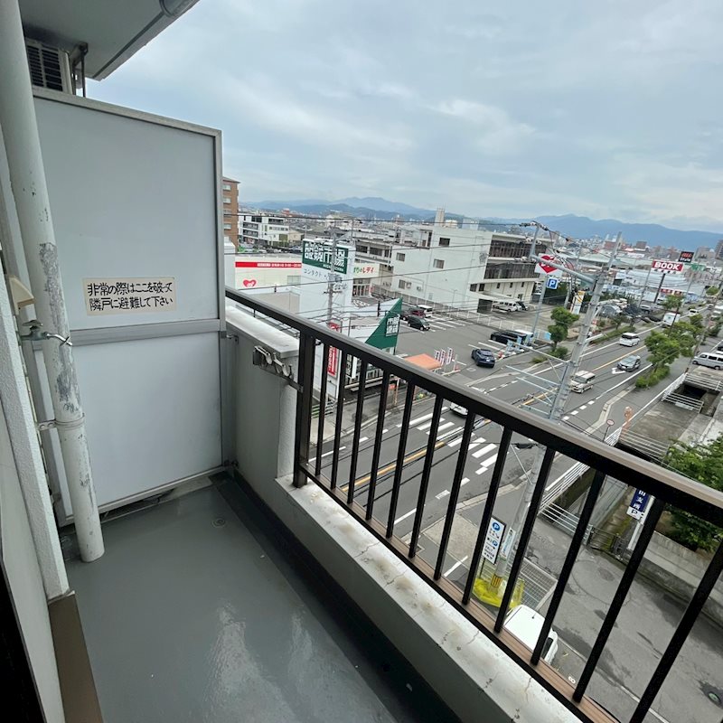 キャッスルエアポート ベランダ