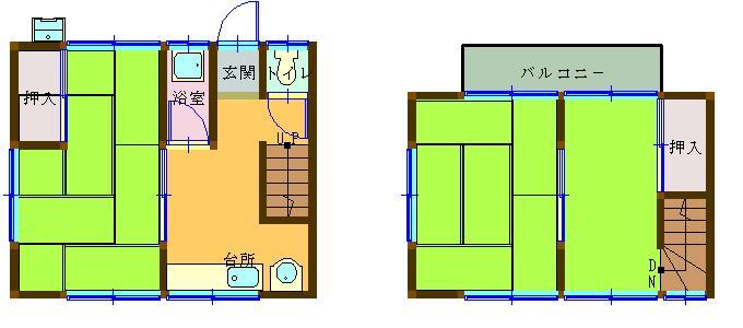 山下棟割 間取り