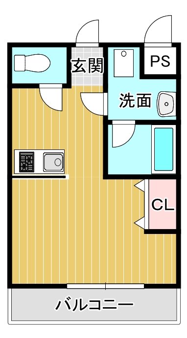 コンフォートメゾンＮＡＧＩ 間取り図