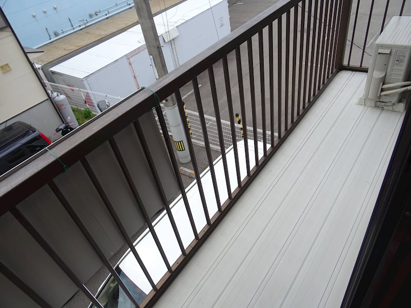 土橋・村上貸家 ベランダ
