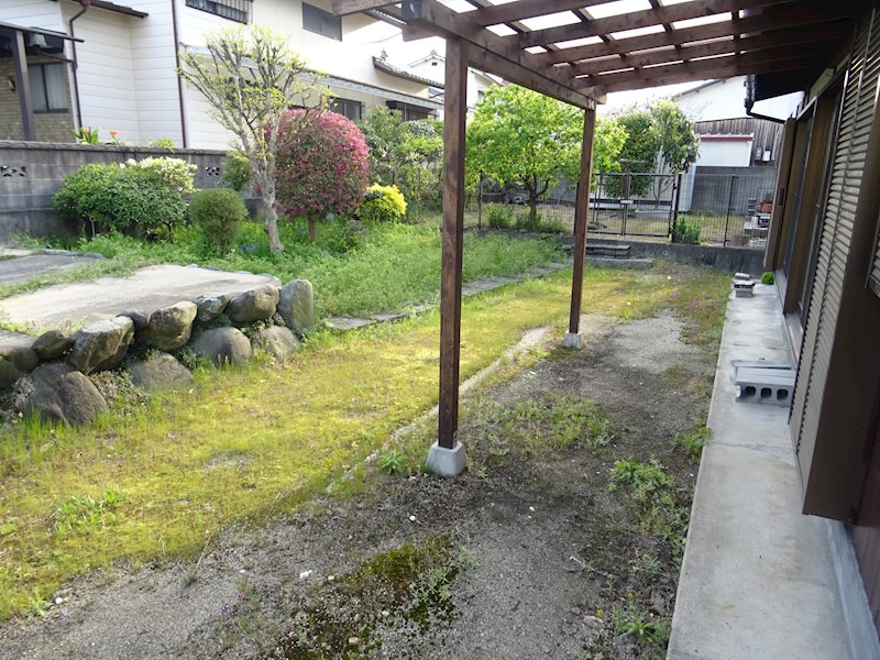 横水・藤田貸家 ベランダ