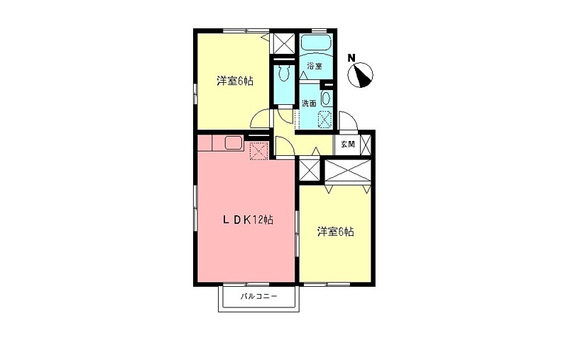ベルコート 間取り