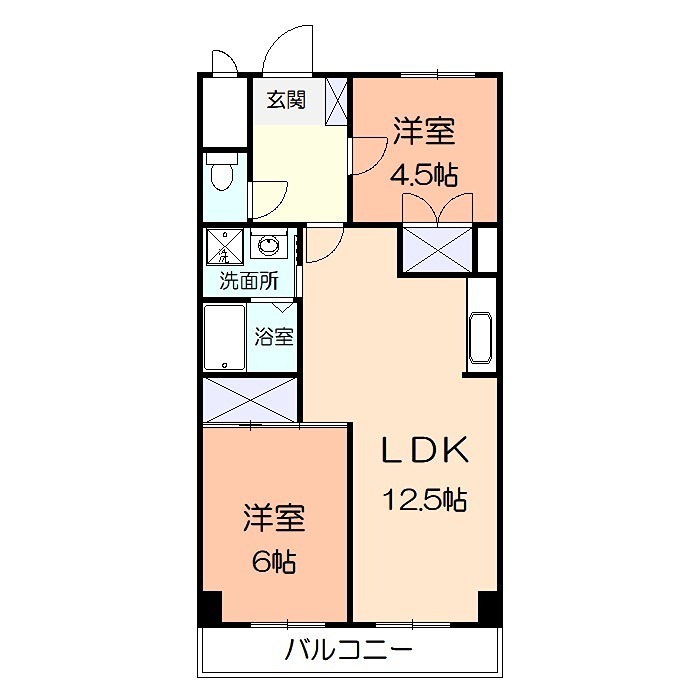 大谷マンション 間取り