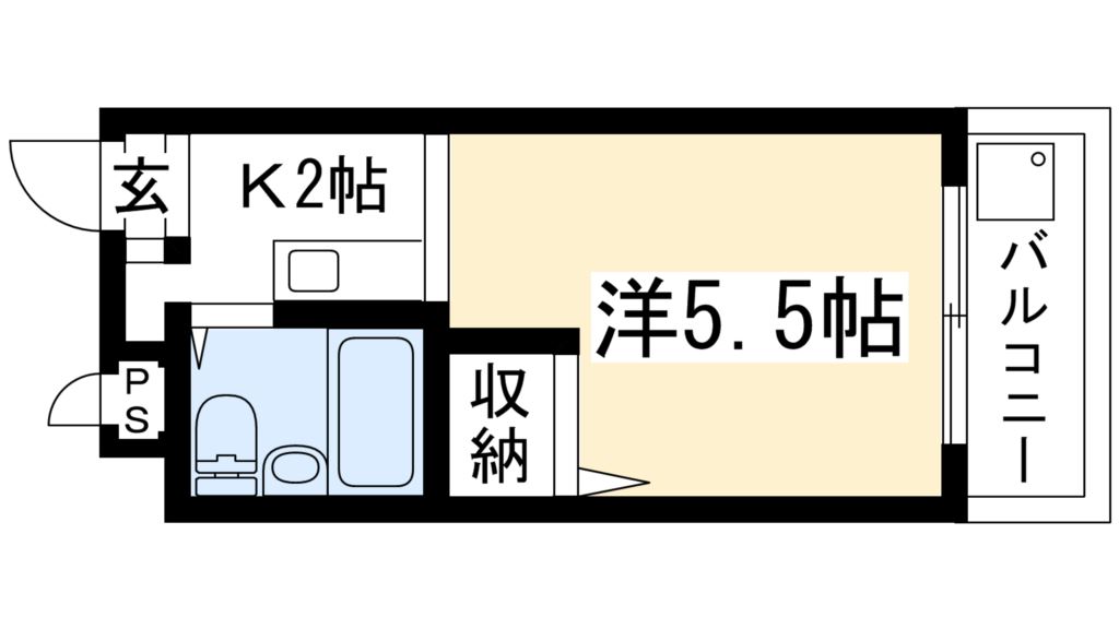 日の出ハイツ 間取り