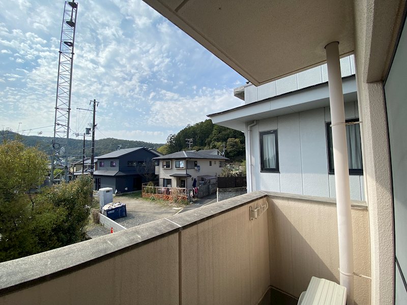 アブレスト岩倉 ベランダ