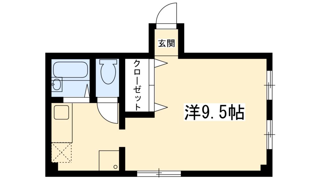 洛北松柏 間取り