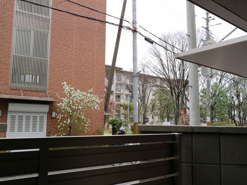 ベルリード等持院 ベランダ