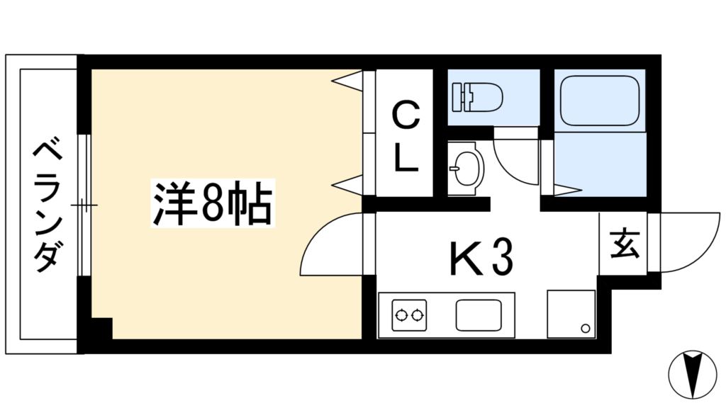 メゾンジュネス 間取り