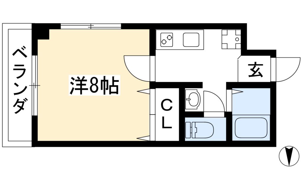 メゾンジュネス 間取り