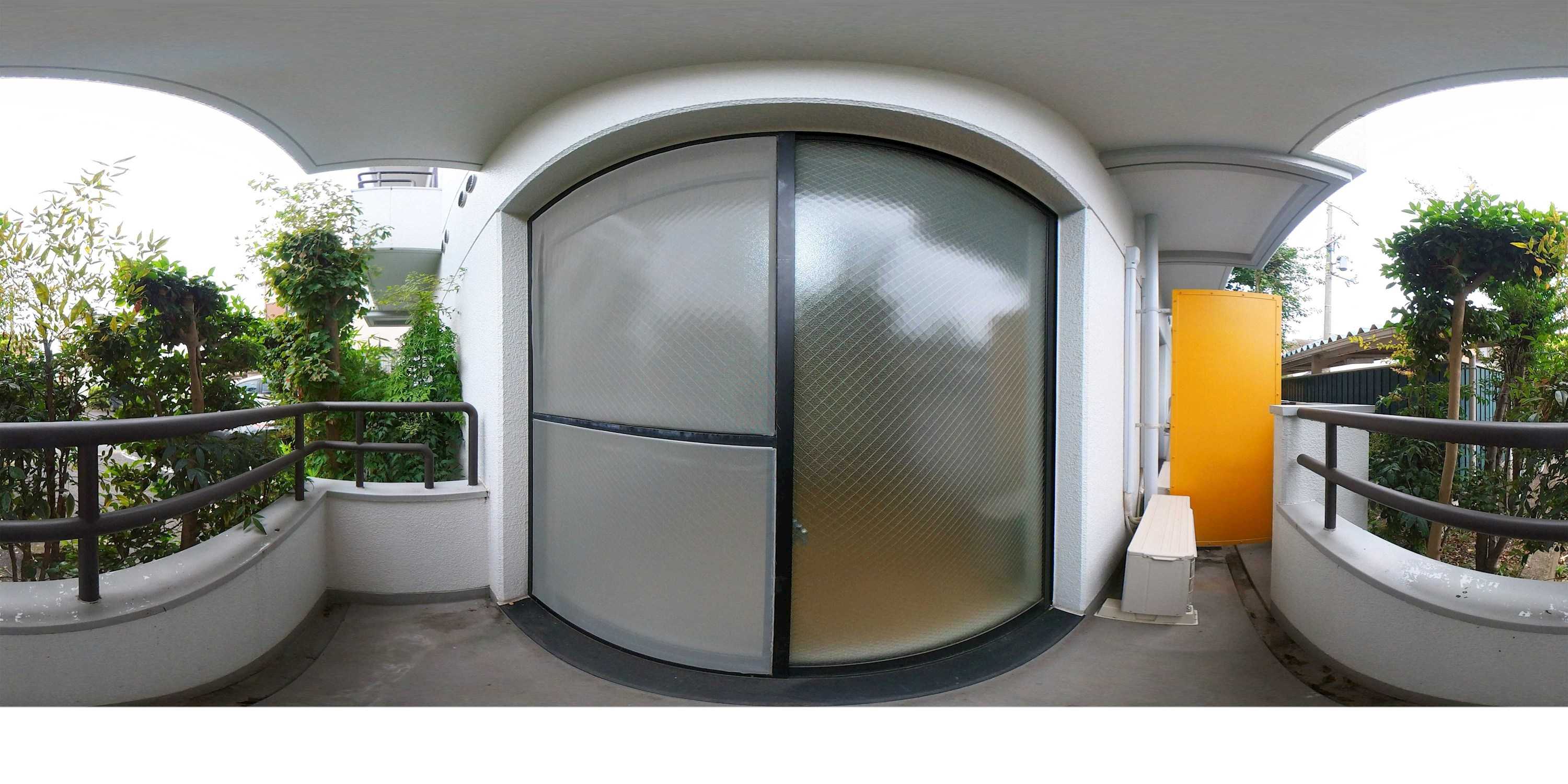 洛北館 ベランダ