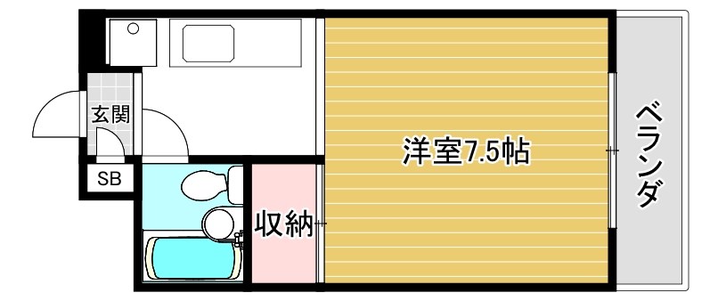 洛北館 間取り