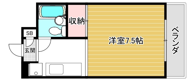 洛北館 間取り