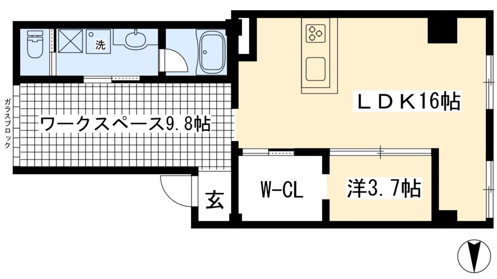 丸福ビル 間取り