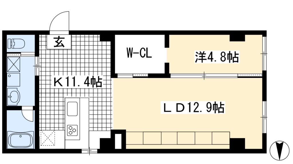 丸福ビル 間取り