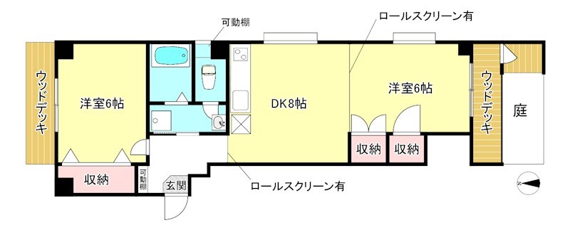 マテンソレイユ 間取り